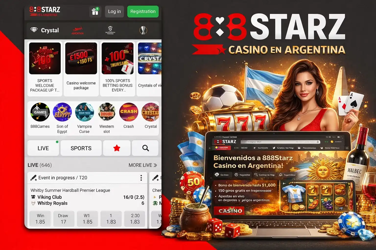 888Starz Casino Online y Apuestas Deportivas en Argentina
