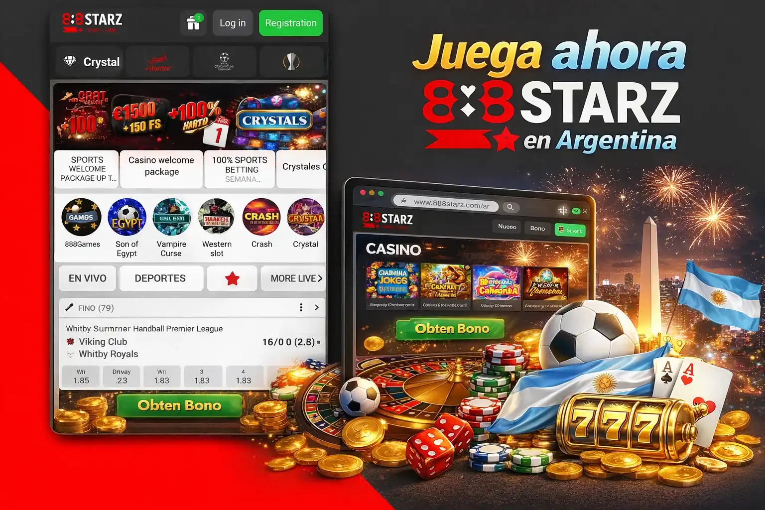 Información general sobre la plataforma 888Starz Casino